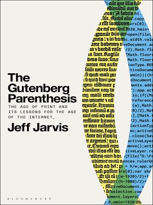 cover image of The Gutenberg Parenthesis